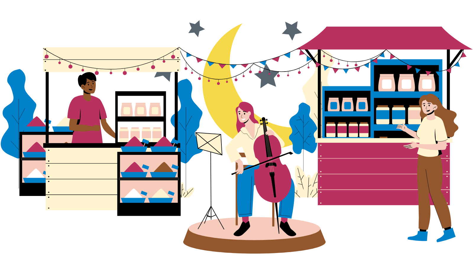 Marché Gourmand nocturne