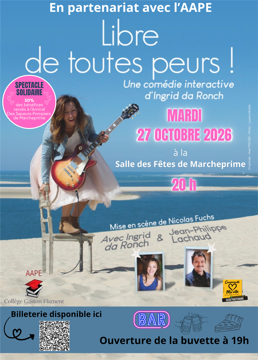 Spectacle solidaire : Libre de toutes peurs