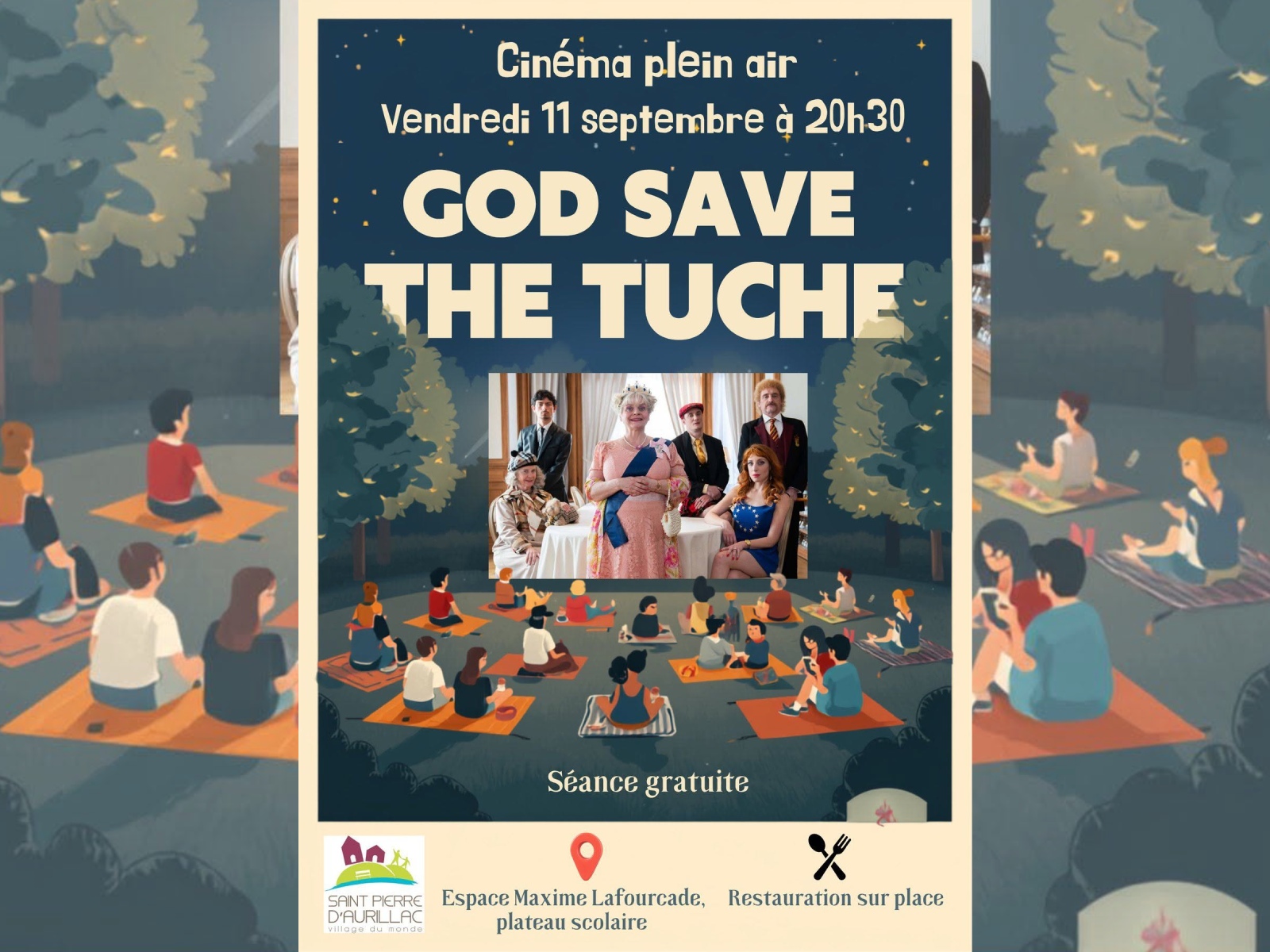 Ciné plein air : "God save the Tuche"