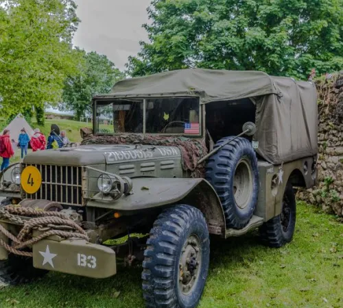 Exposition de véhicules militaires (Journées Européennes du patrimoine)