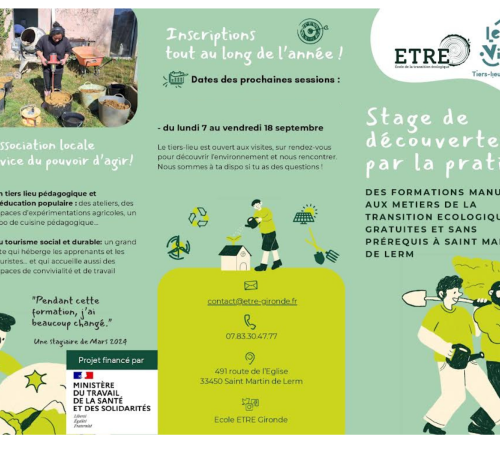Stage Découverte métiers de la transition Ecologique