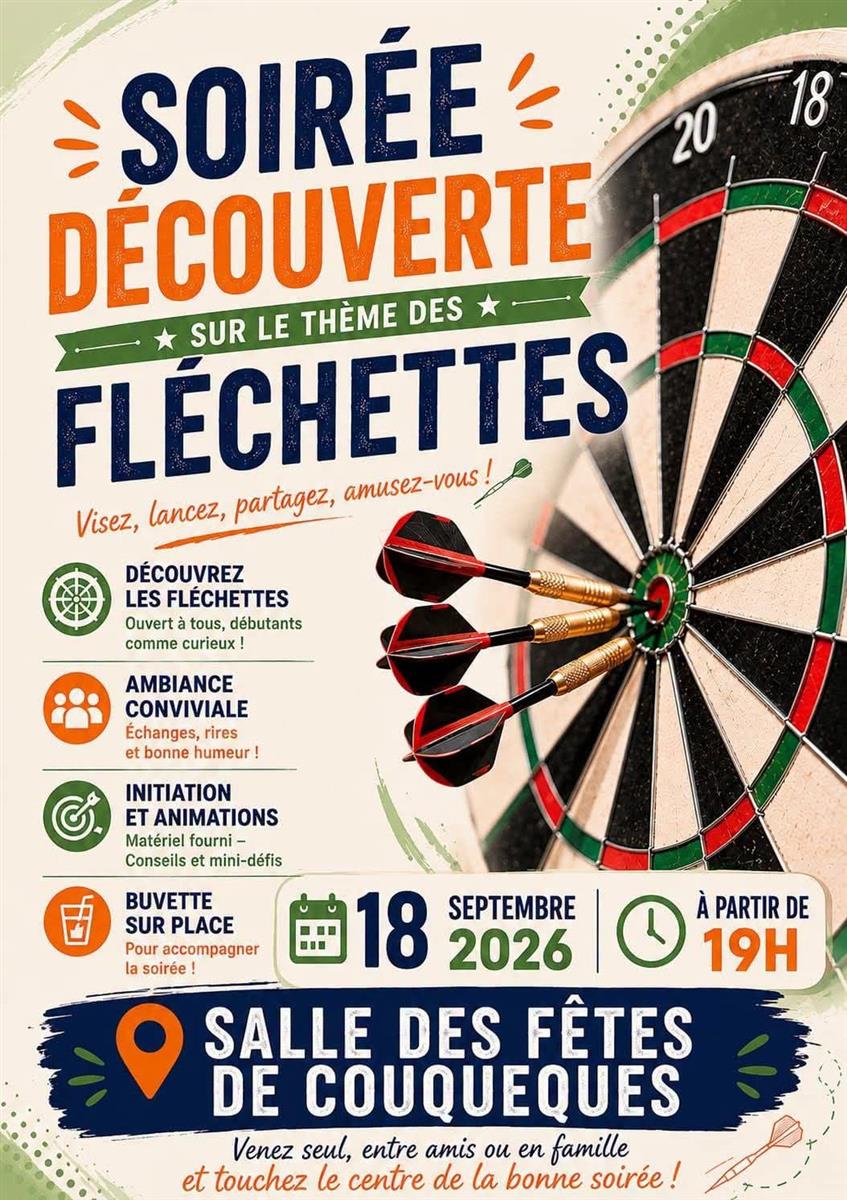 Soirée Découverte : Fléchettes