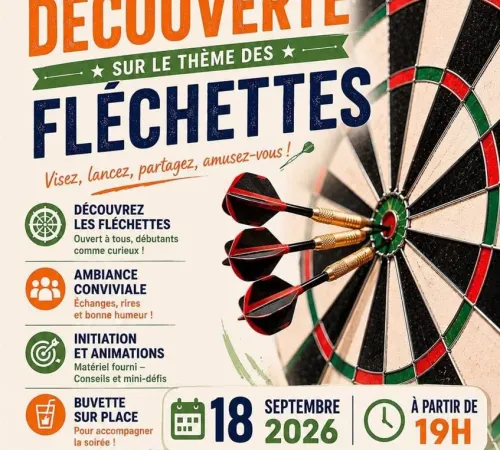 Soirée Découverte : Fléchettes