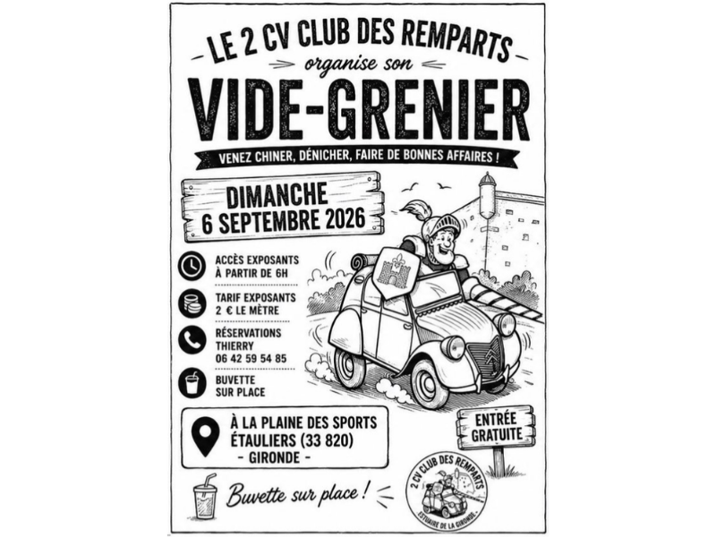 Vide Grenier à Etauliers