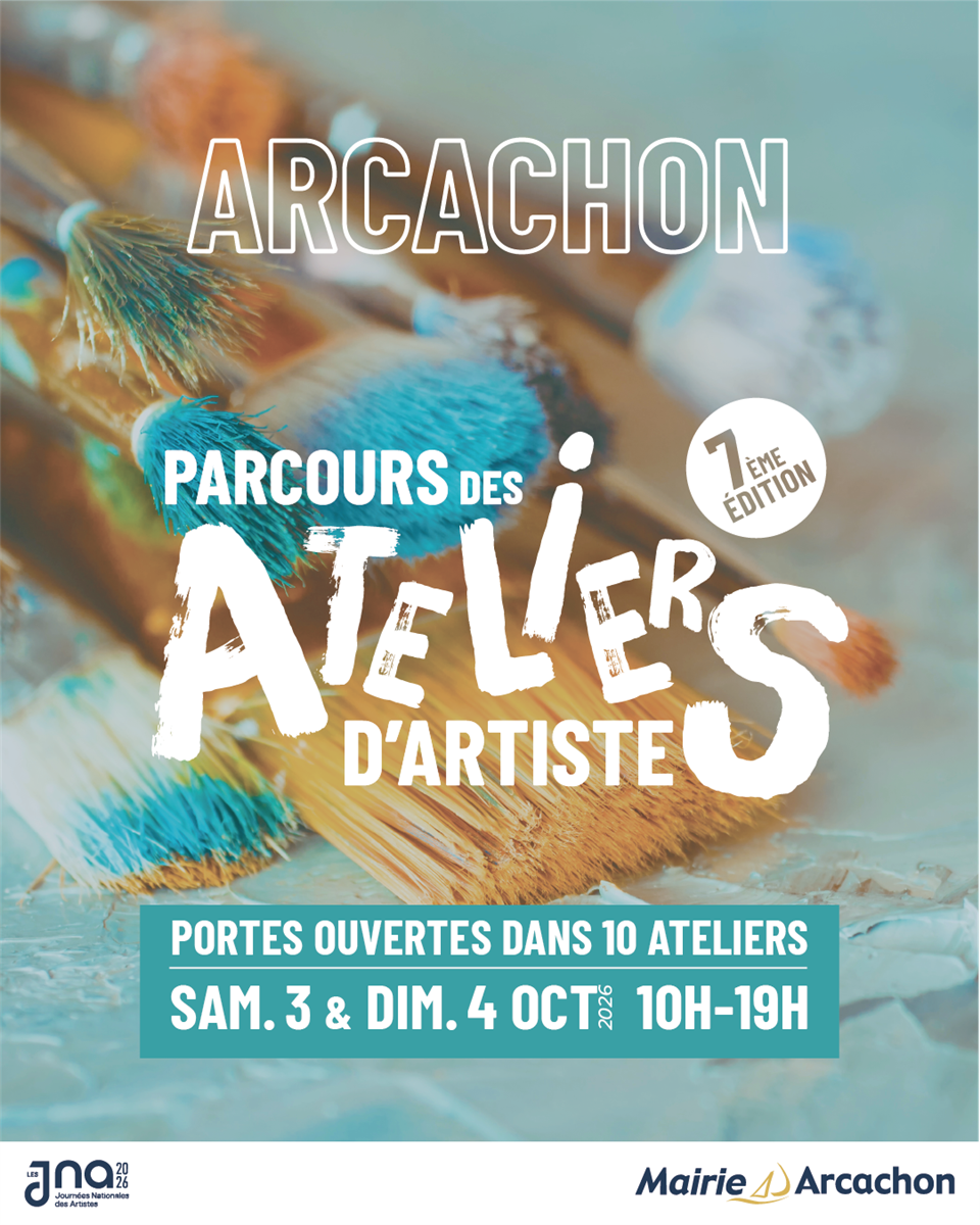 Parcours des Ateliers d'Artistes à Arcachon