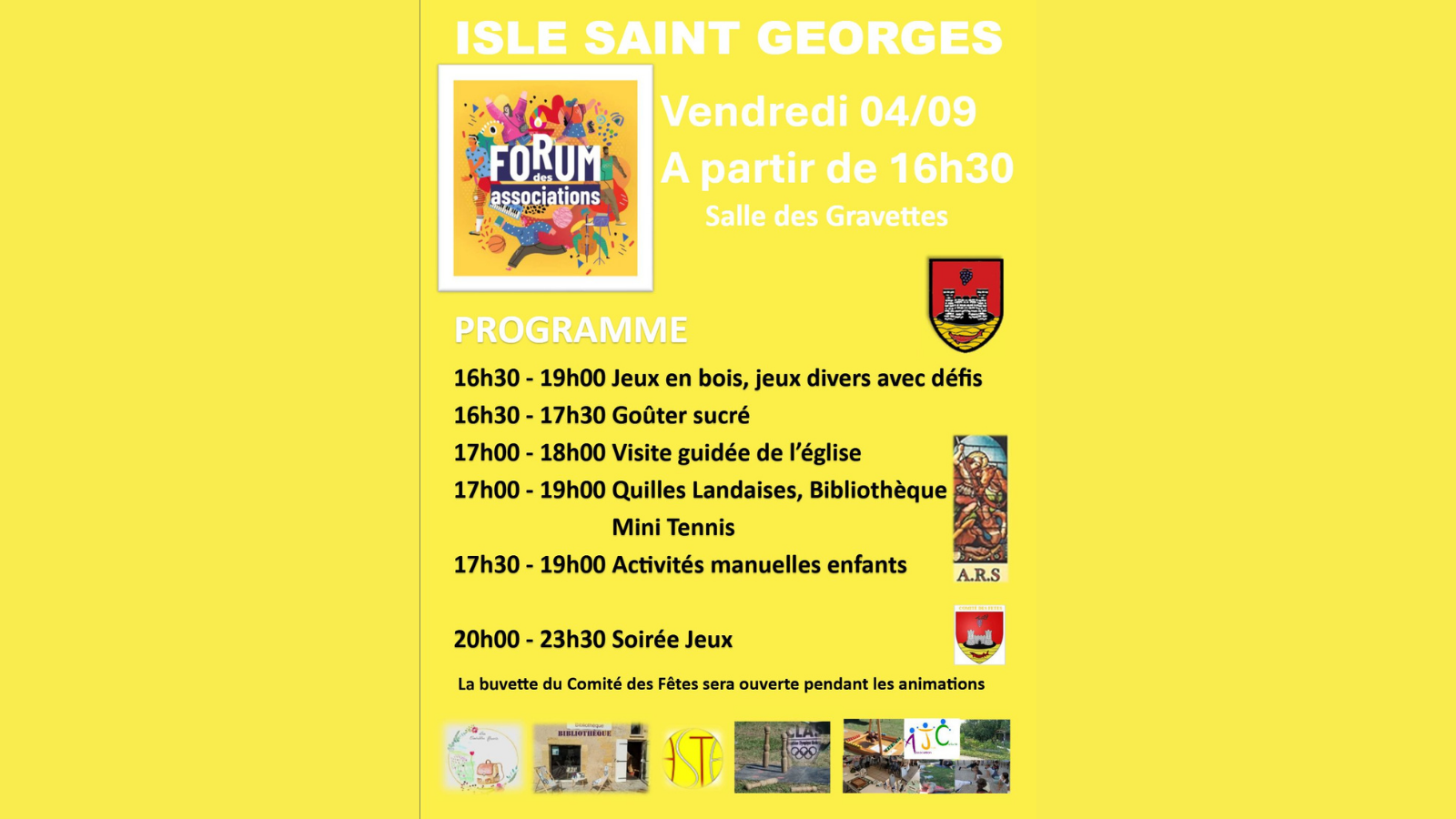 Forum des associations Isles-Saint-Georges