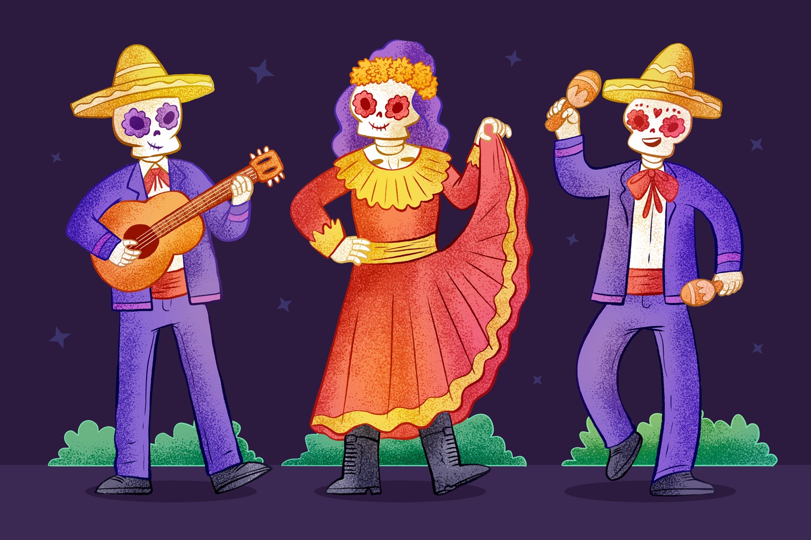 Atelier "Fiesta de los muertos"