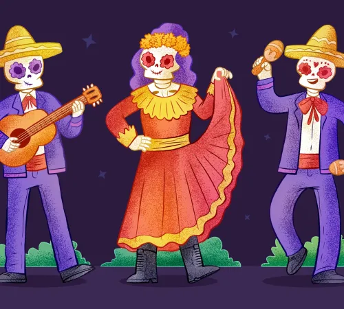 Atelier "Fiesta de los muertos"