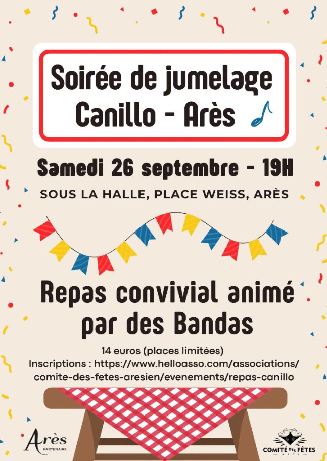Soirée de jumelage Canillo - Arès