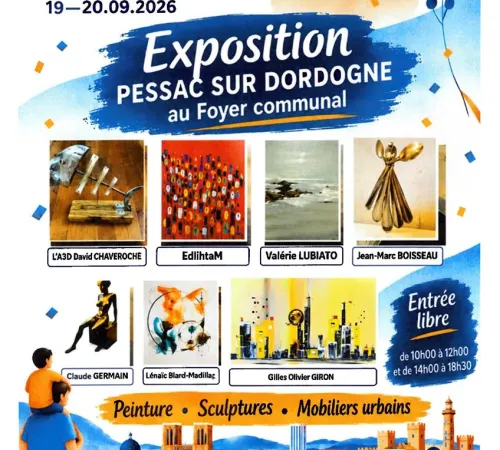 🎨 JOURNÉES EUROPÉENNES DU PATRIMOINE À PESSAC-SUR-DORDOGNE