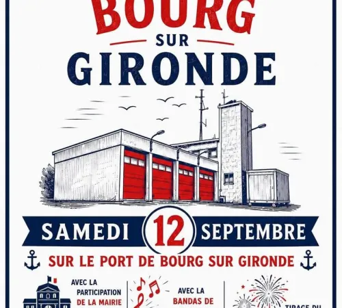 Bal des pompiers à Bourg