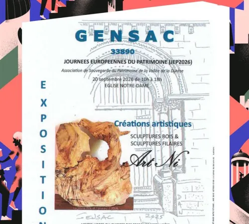 🏛️ Journées Européennes du Patrimoine à Gensac