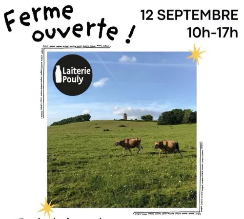 Ferme ouverte à la Laiterie Pouly