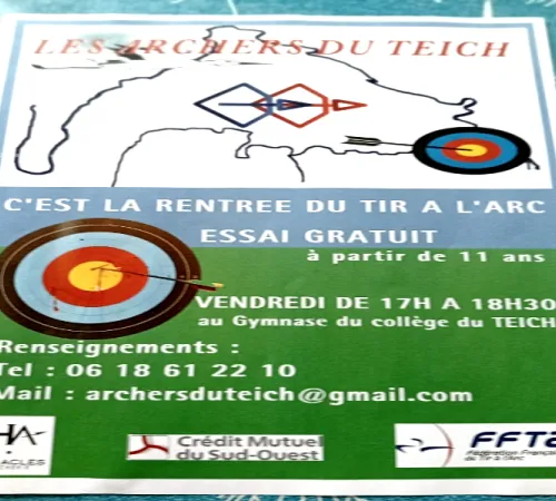 La rentrée des Archers du Teich.