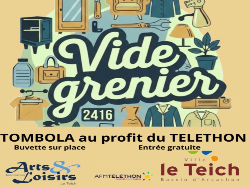 Vide grenier au profi ... - Crédit: Arts et loisirs | CC BY-NC-ND 4.0