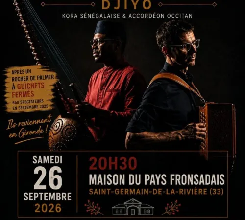 Ablaye Cissoko & Cyrille Brotto en concert – Djiiyo