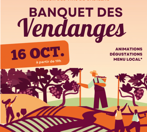 Banquet des vendanges en Entre-deux Mers
