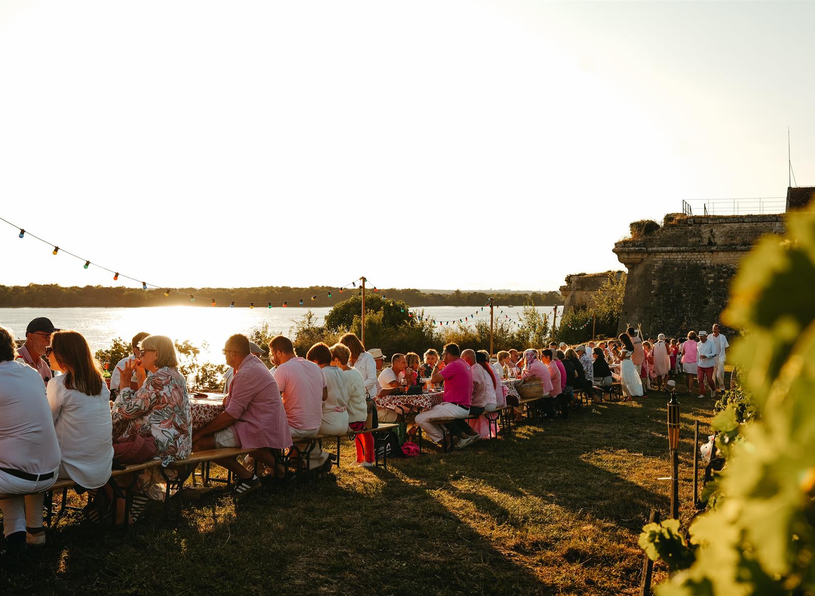 Banquet en citadelle en Blaye & Bourg