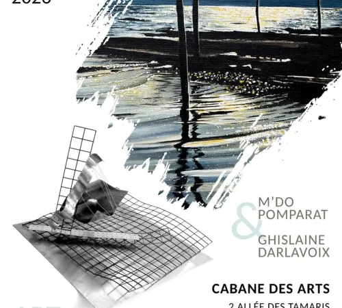 Exposition Cabane des Arts : M'DO POMPARAT et GHISLAINE DARLAVOIX