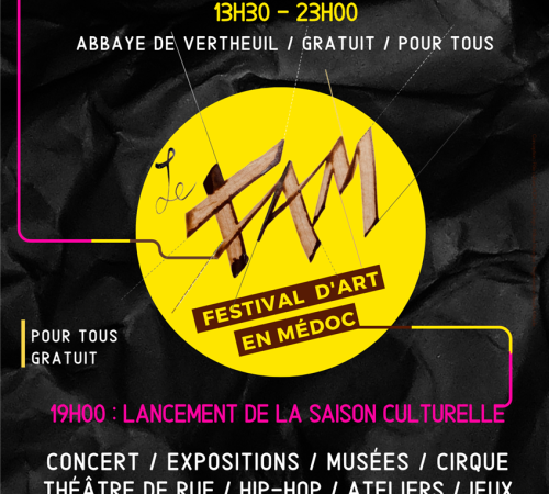 FAM (Festival d'Art en Médoc) Presqu'île de Culture