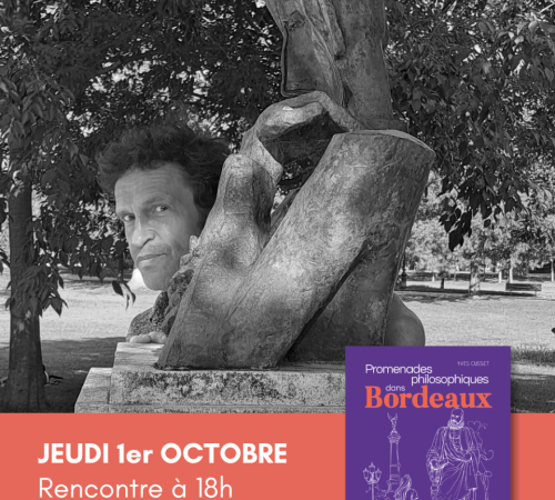 Rencontre philosophique avec Yves Cusset