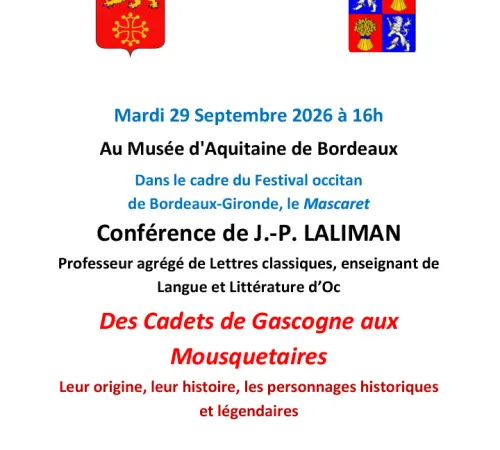 Des Cadets de Gascogne aux Mousquetaires