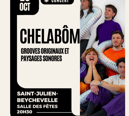 La Manufacture Médocaine : CHELABÔM en concert