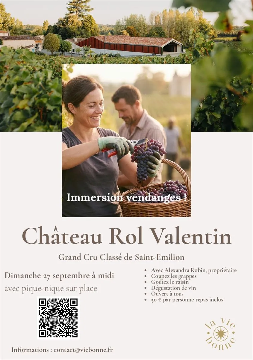 Immersion vendanges - ... - Crédit: Château Rol Valentin | CC BY-NC-ND 4.0