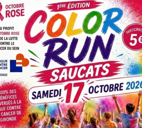 Color Run de Saucats ! La marche solidaire