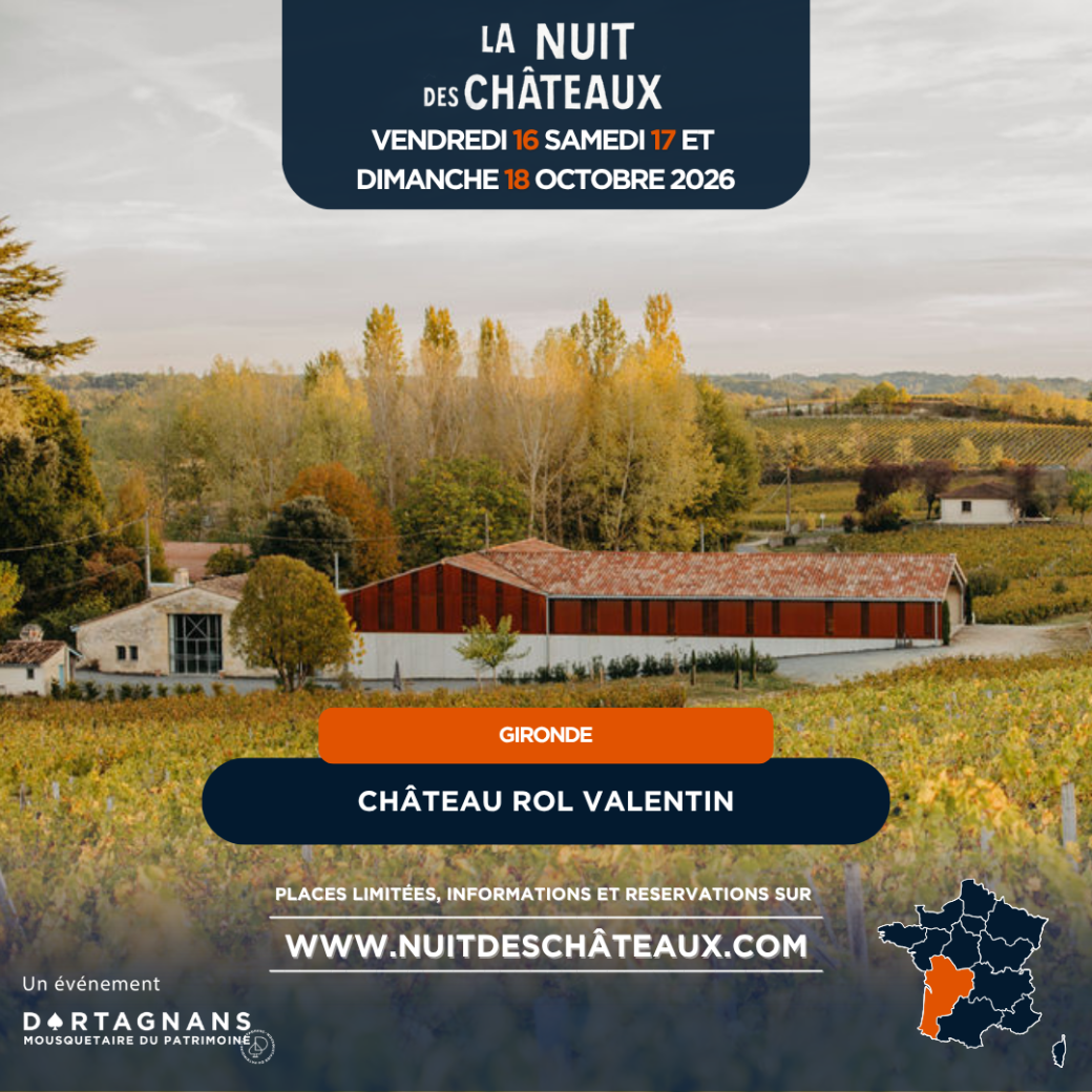 La nuit des châteaux - Château Rol Valentin sous les étoiles