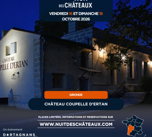 La nuit des Châteaux - Dégustation et dédicace au coeur du Vignoble de la Coupelle d'Ertan