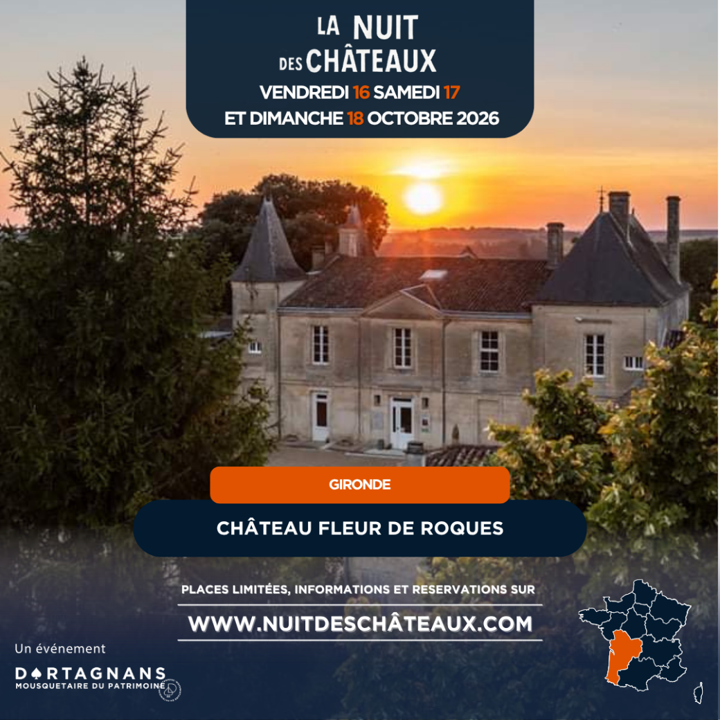 La nuit des Châteaux - Dégustation accord mets et vins au Château Fleur de Roques