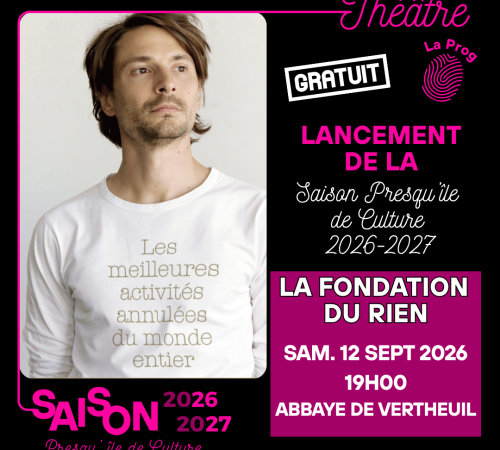 Lancement de la Saison Presqu'île de Culture 2026-2027