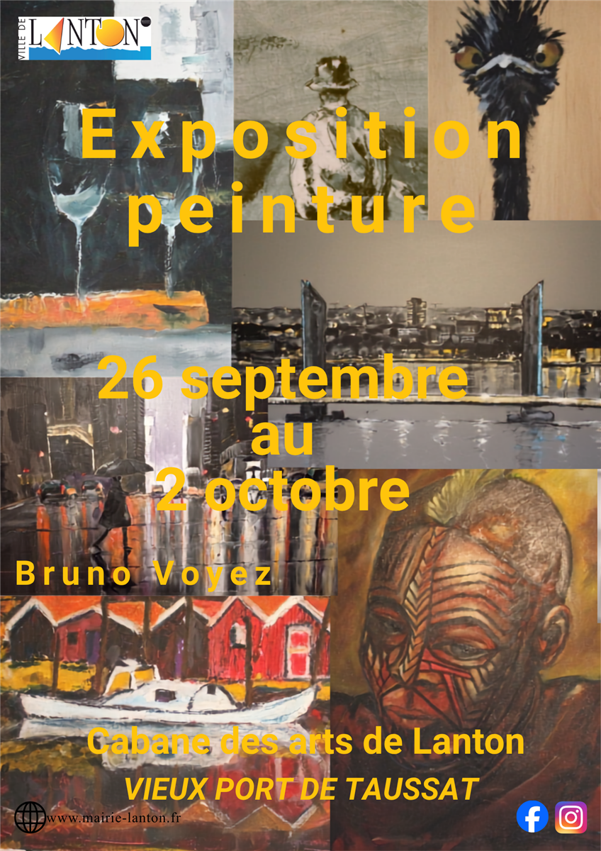 Exposition Cabane des ... - Crédit: Mairie de Lanton | CC BY-NC-ND 4.0