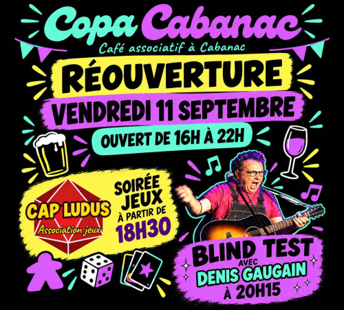 Réouverture du Copa Cabanac