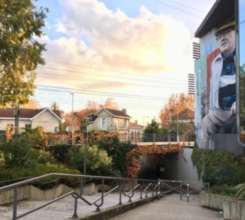 Balade urbaine à Pessac : “Quand les murs prennent la parole”