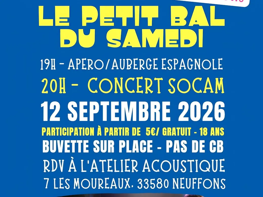 Le petit bal du samedi - Crédit: Atelier Acoustique | CC BY-NC-ND 4.0