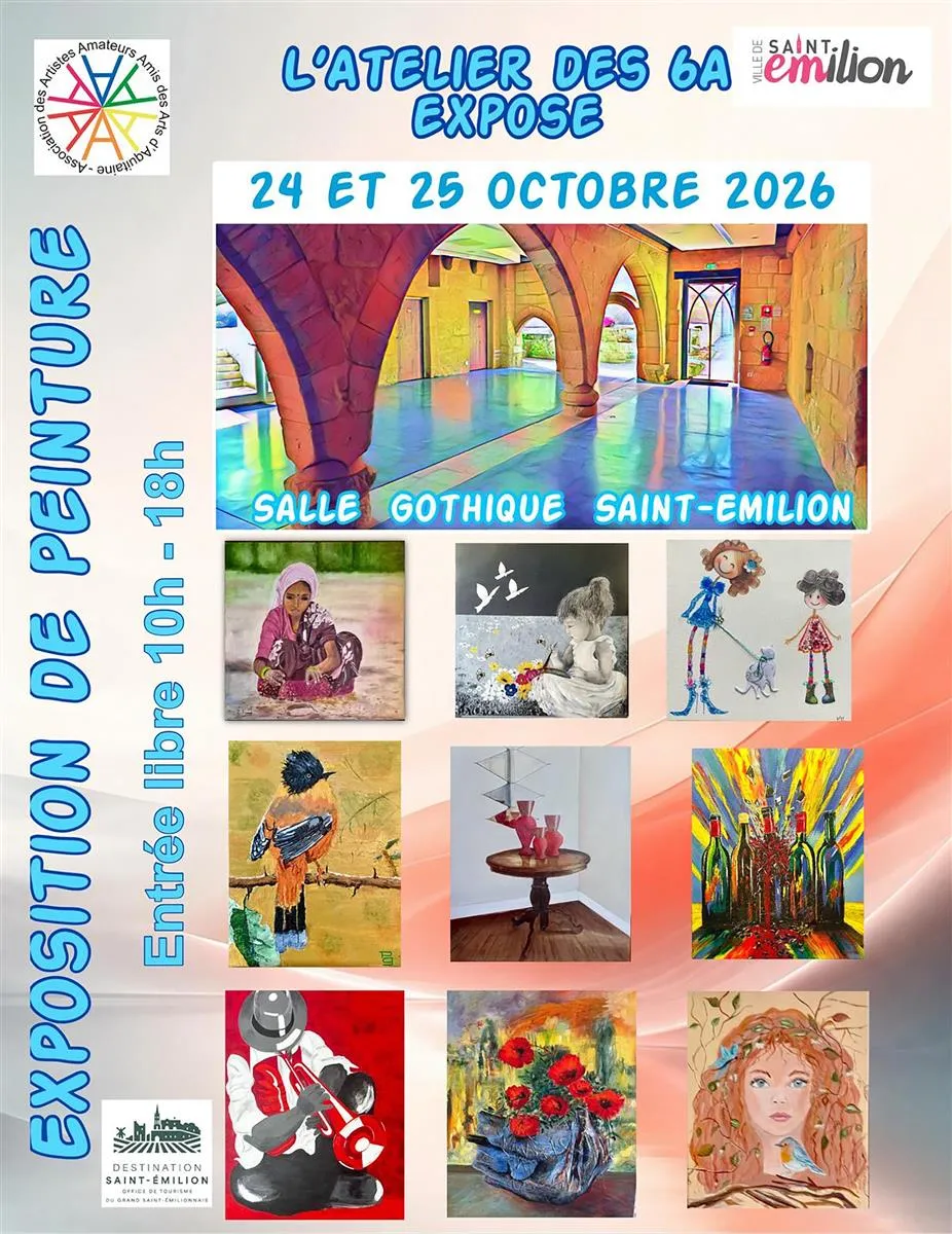 L'atelier des 6a expo ... - Crédit: expo art | CC BY-NC-ND 4.0