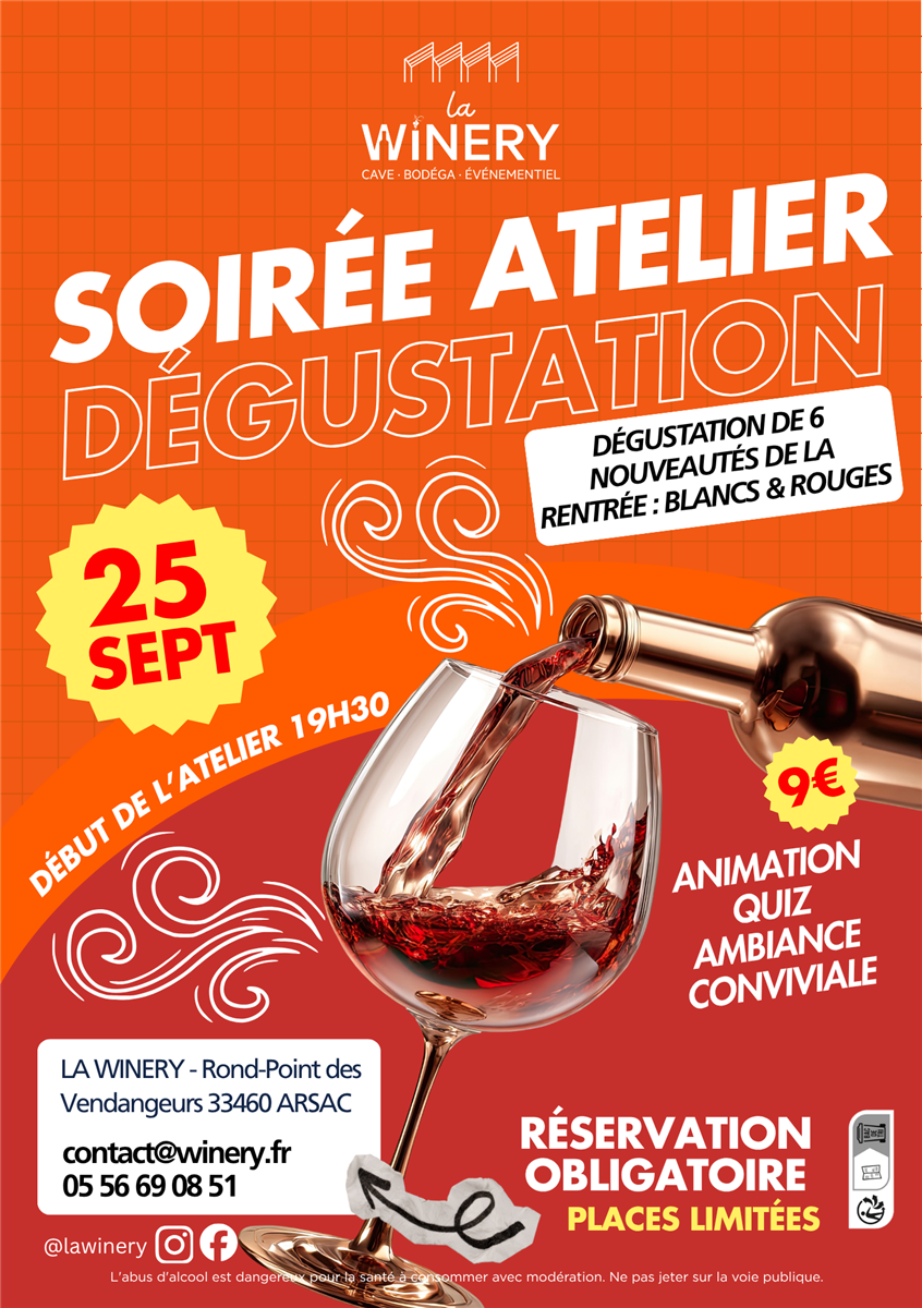 Soirée Atelier Dégustation