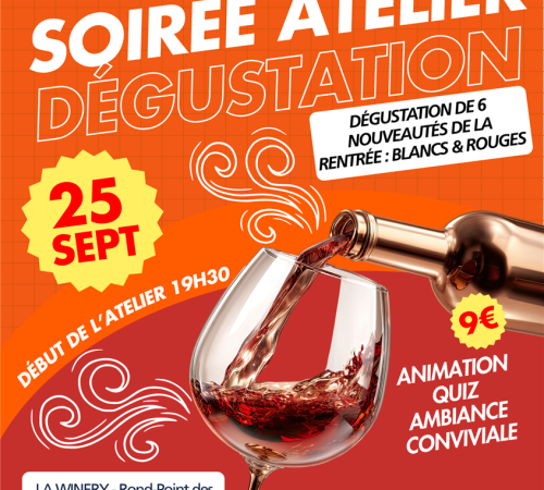 Soirée Atelier Dégustation