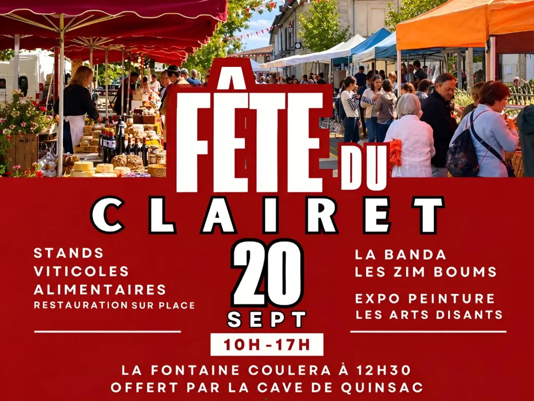 Fête du clairet - Crédit: Mairie de Quinsac | CC BY-NC-ND 4.0