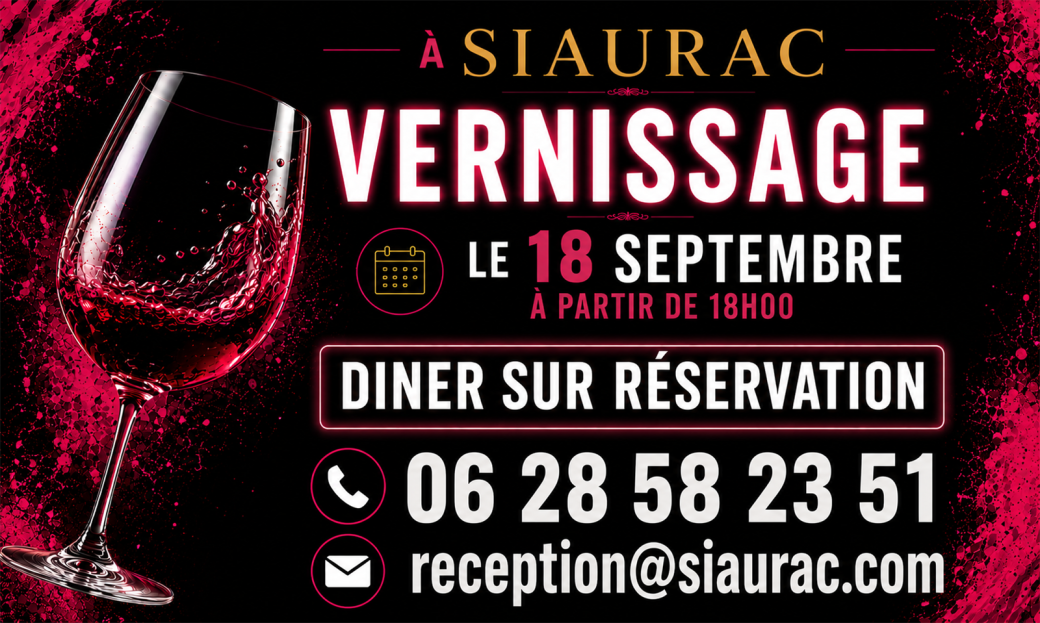 Vernissage au Château ... - Crédit: Château Siaurac | CC BY-NC-ND 4.0