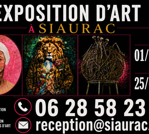 Exposition d'art à Siaurac