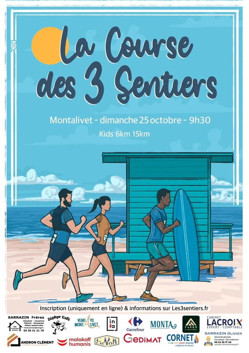 La Course des 3 Sentiers - Crédit: OT | CC BY-NC-ND 4.0