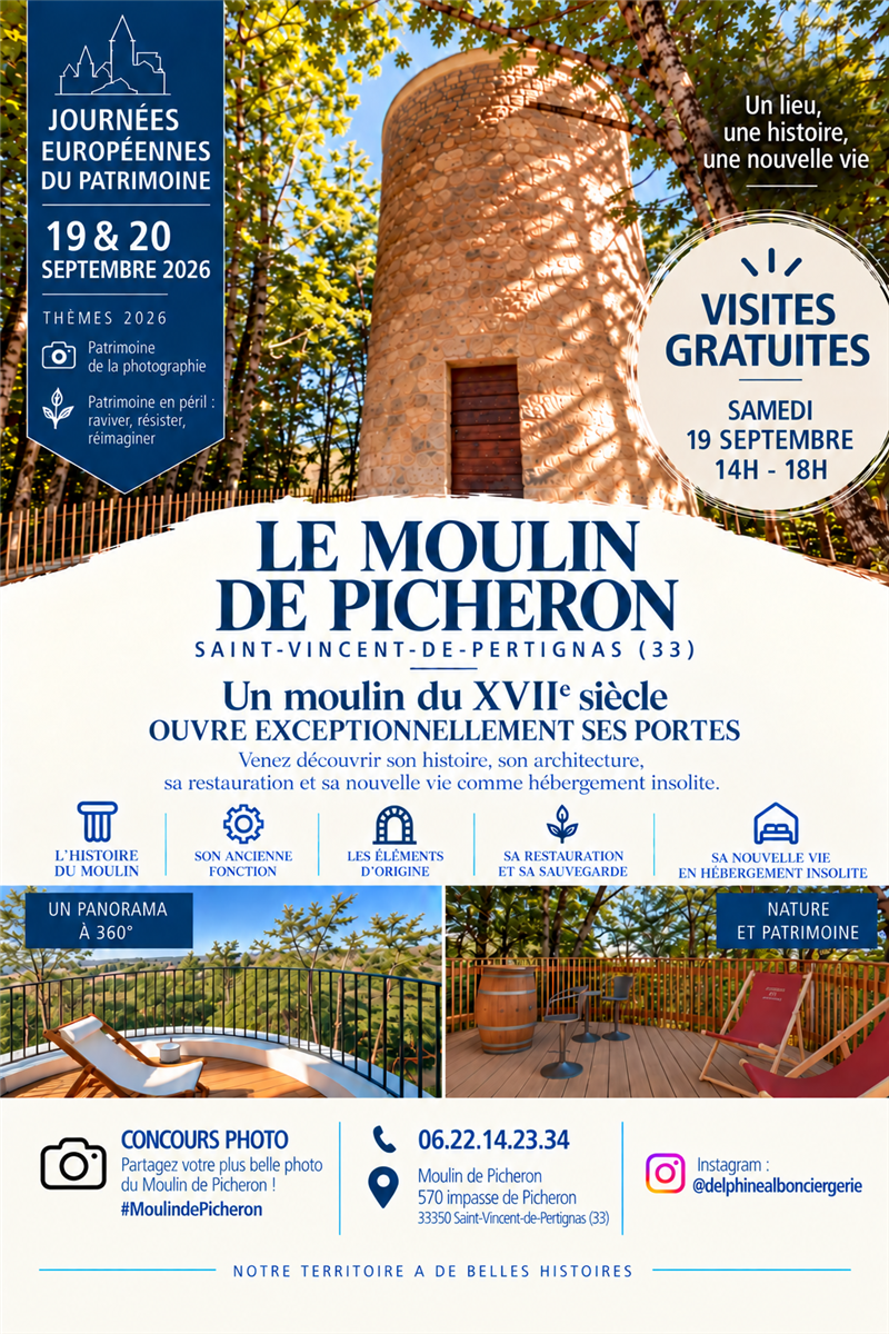 Le Moulin de Picheron ... - Crédit: moulin | CC BY-NC-ND 4.0