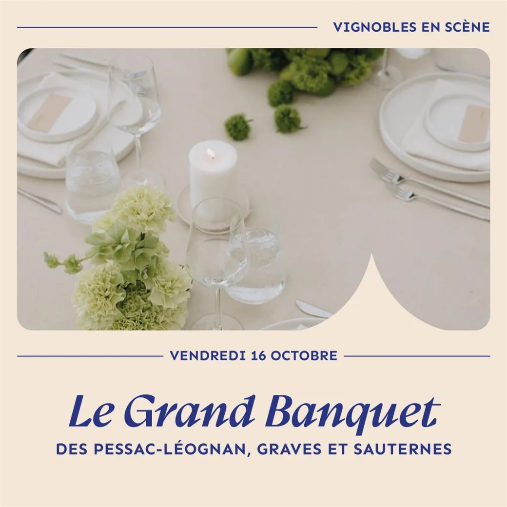 Grand Banquet des Pes ... - Crédit: Route des vins de Bordeaux en Graves et Sauternes | CC BY-NC-ND 4.0