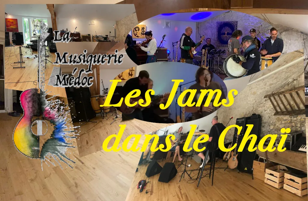 Jam dans le chai... o ... - Crédit: Musiquerie Médoc | CC BY-NC-ND 4.0