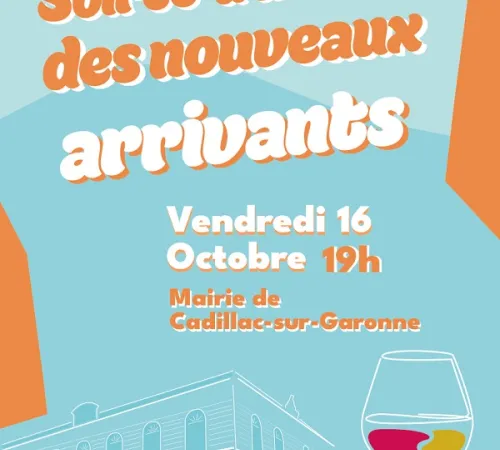 Soirée d'accueil des nouveaux arrivants