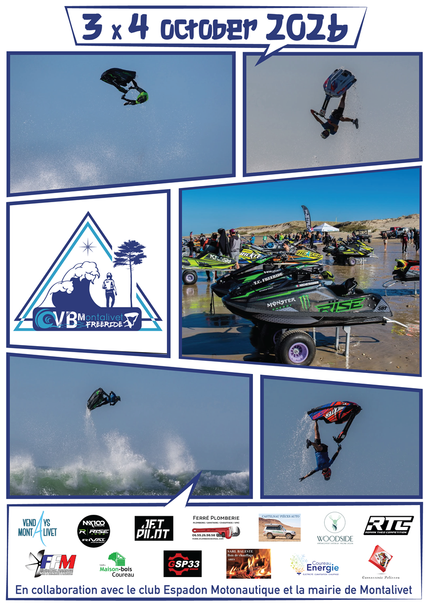VBM Montalivet Freeride - Compétition Jet ski
