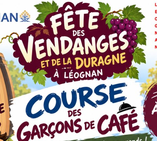 Course des garçons de café à Léognan